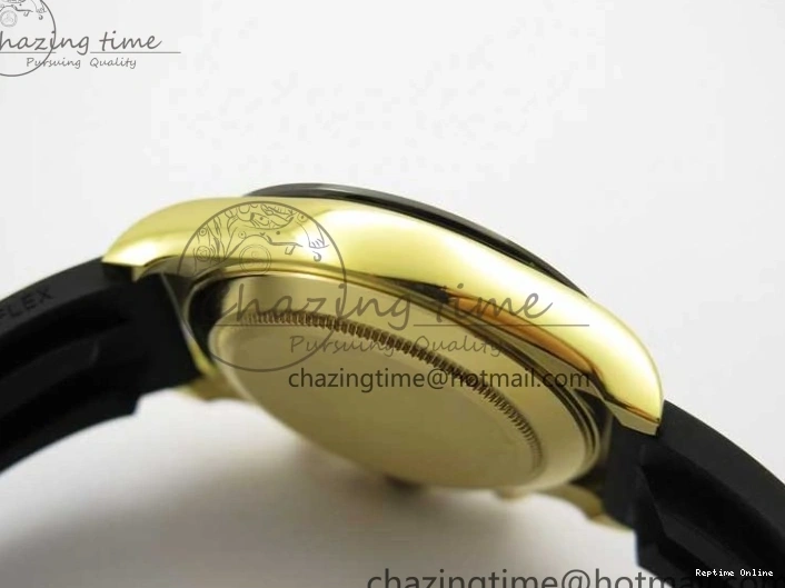 0501 Sporty Daytona 116518 KKF 1:1 Best Edition 904L Steel YG Black Dial on Rubber Strap A 2455